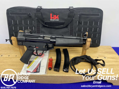 2023 Heckler Koch SP5 9mm Black 8.86" *AUTHENTIC SPORTING VERSION OF MP5*