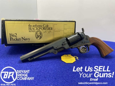 Colt 1862 Pocket Navy .36 Blue 5.5" *2nd GENERATION BLACK POWDER F-SERIES*