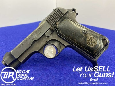 1944 Beretta Model 1935 7.65 Park 3.5" *COMPACT ITALIAN SEMI-AUTO PISTOL*