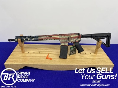 Black Rain Spec-15 5.56 NATO 16" *TRUMP CUSTOM PATRIOT* -Limited Edition-  