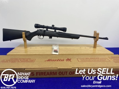 2007 Marlin Model 925R .22 LR Blue 22" *FACTORY MOUNTED 3-9x32mm SCOPE*    