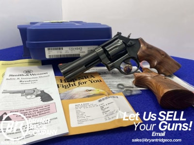 2012 Smith Wesson 586-8 Classic .357 Mag Blue *DISTINGUISHED COMBAT MAGNUM*