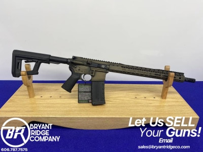 Black Rain Spec-15 5.56 NATO 16" *BURNT BRONZE BATTLEWORN CERAKOTE FINISH*