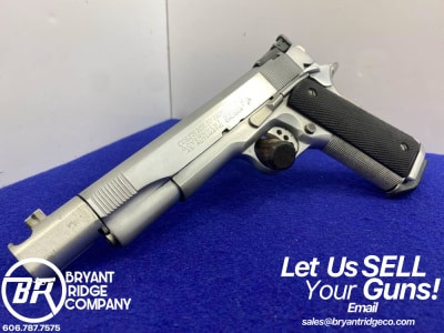 Colt MKIV/Series 70 Government .45 Acp Hard Chrome *AWESOME COLT SEMI-AUTO*