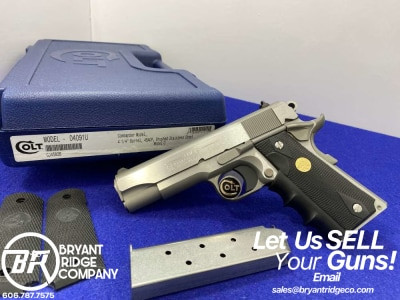 2013 Colt Commander .45 ACP Stainless 4.25" *STEEL FRAMED EXAMPLE*