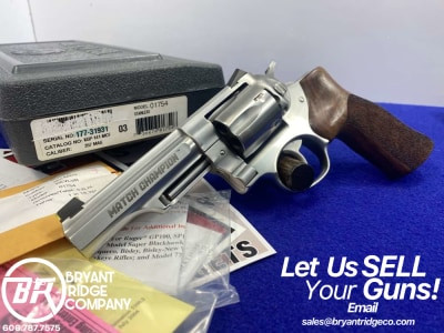 2014 Ruger GP100 Match Champion .357 Mag *DURABLE DOUBLE-ACTION REVOLVER*