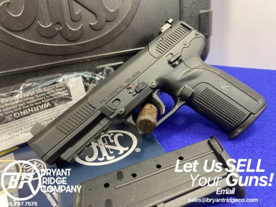 FNH Five-SeveN 5.7x28mm Black *POPULAR, LIGHTWEIGHT, POLYMER FRAME MODEL*