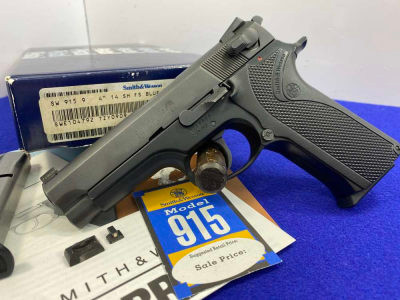 Smith Wesson Model 915 9mm Blue 4 1/4" *ACCURATE & RELIABLE PERFORMANCE*