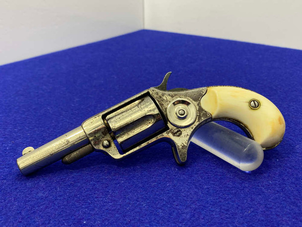 Colt New Line .32 Cal Rimfire Nickel 2 1/4" *SINGLE-ACTION POCKET PISTOL*