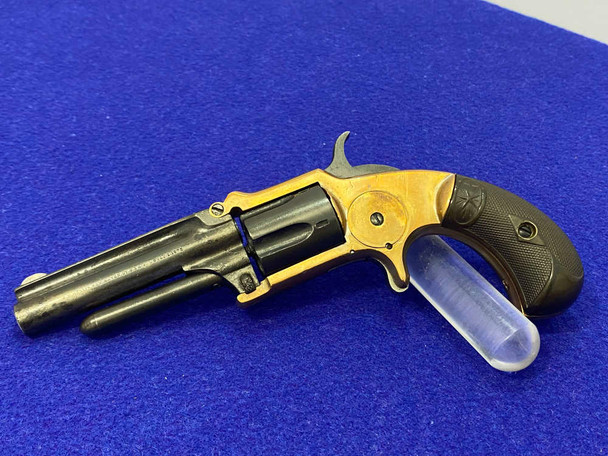 Marlin No. 32 Standard 1875 .32 RF 3" *SINGLE-ACTION TIP-UP REVOLVER*