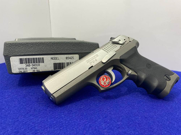 2000 Ruger P94 .40 S&W Stainless 4.3" *DEPENDABLE SEMI-AUTOMATIC HANDGUN*