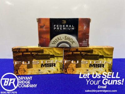 Federal Fusion MSR / Vital-Shok .338 Federal *POWERFUL HUNTING AMMUNITION*