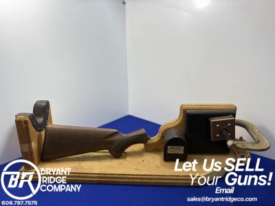 Winchester Shotgun Buttstock w/ Bench Gun Rest *VINTAGE FIND*