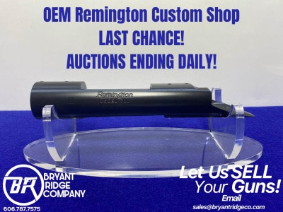 -Receiver Only- Remington Model 700 *RIGHT HAND SHORT-ACTION* Black/Blue-GID1163005586