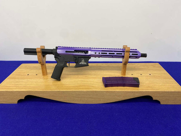 Anderson AM-15 5.56 11" *PURPLE POWDER COATED BEAR CREEK ARSENAL UPPER*