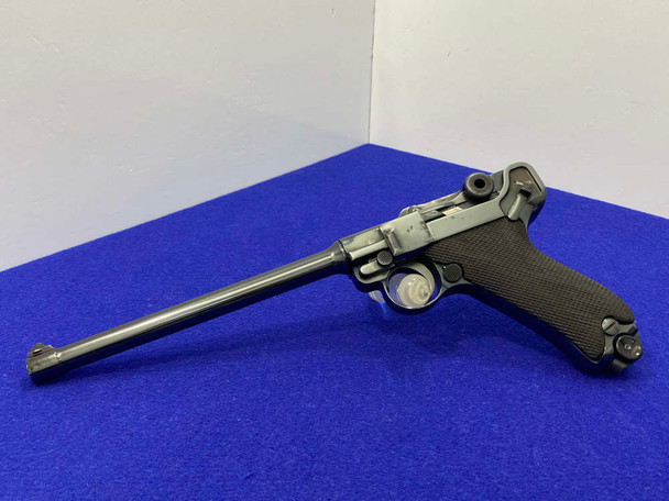 1920 DWM Commercial Artillery Luger 9mm 8" *RARE REWORK EXAMPLE*