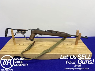 1943 Inland M1 Carbine .30carbine 18" *DESIRABLE "PARATROOPER-STYLE" STOCK*