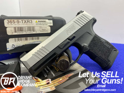Sig Sauer P365 9mm 3.1" Stainless *AMAZING COMPACT SEMI-AUTOMATIC  PISTOL*