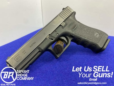 Glock 22 Gen 3 .40 S&W Black 4.49" *AWESOME GLOCK DURABILITY & REPUTATION*