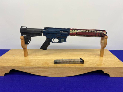 Black Rain PPC in 9x19mm 8.5" *BATTLEWORN CERAKOTE FINISH* 