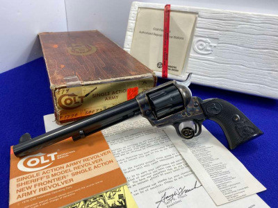 1978 Colt Single Action Army .44Spl 7.5" -STUNNING EARLY THIRD GEN SAA- 