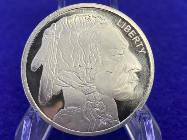 (2)* Buffalo Indian Head SILVER Rounds *.999 PURE SILVER* 2 Troy Ounces-GID1149534135