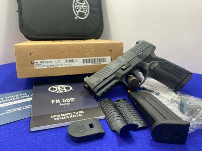 FN 509 Midsize 9mm Black 4" *DEPENDABLE AND VERSATILE DUTY-READY HANDGUN*
