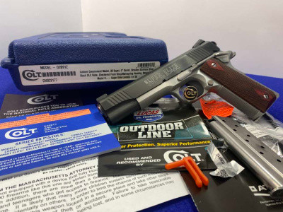 2022 Colt Government .38 Super SS/Blk 5" -SUPER ELITE LIMITED- 1 of 38 Made