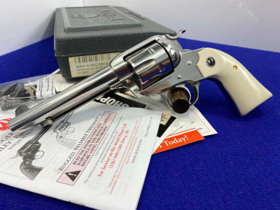 2016 Ruger New Vaquero 357 Mag Stainless *EXCELLENT WESTERN STYLE REVOLVER*