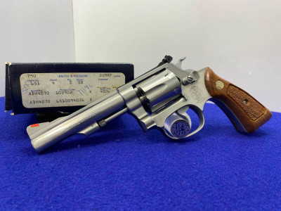 1984 Smith Wesson 651 (No-Dash) .22 WMR SS 4" *SECOND YEAR OF PRODUCTION*