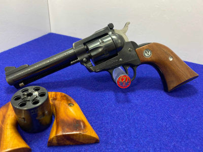 1986 Ruger New Model Single Six .22LR/WMR Blue 4.62" *CONVERTIBLE MODEL*