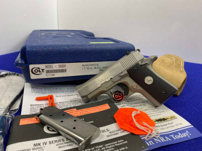 2014 Colt Mustang Pocketlite .380 ACP *COMPACT LIGHTWEIGHT POCKET PISTOL*-GID1166236379