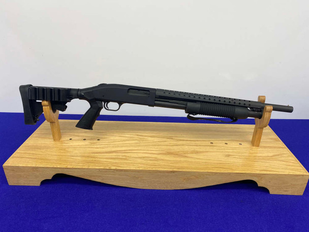 Mossberg 500 Tactical 12ga Blue 18.5" *DEPENDABLE PUMP-ACTION SHOTGUN*