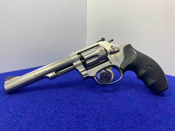 Smith Wesson 63-4 .22 LR SS 5" *EXCELLENT 8-SHOT LIGHTWEIGHT REVOLVER*