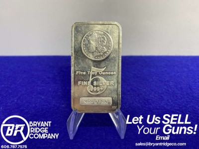 5oz Highland Mint *999 PURE SILVER* Desirable Morgan Design -COLLECTABLE-GID1167049688