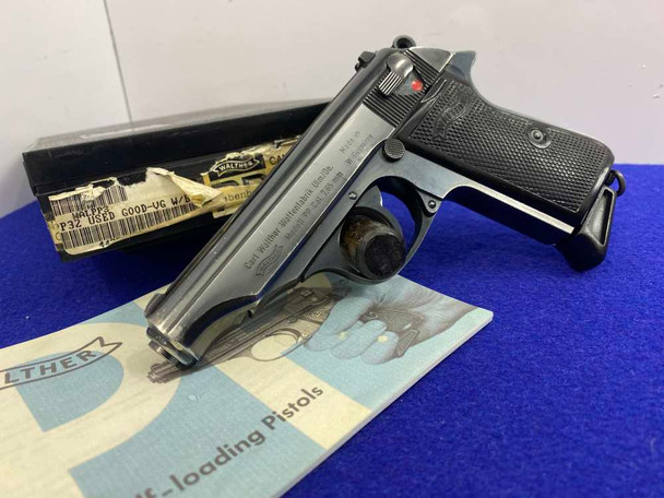 Walther PP 7.65mm 3 3/4" Blued *FANTASTIC GERMAN-MADE HANDGUN*