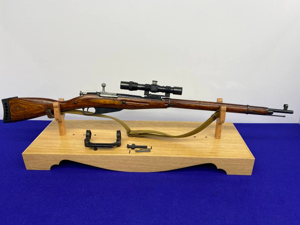 Izhevsk Mechanical Plant M91/30 7.62x54 Blued 28.5" *WWII ERA SNIPER RIFLE*