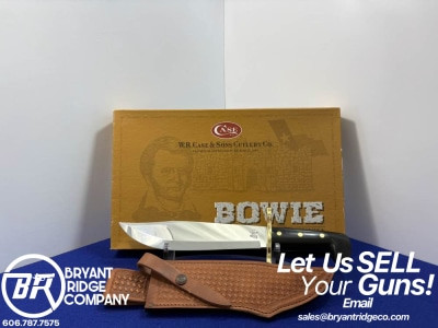 Case XX Bowie Knife Jim Bowie Tribute w/ Sheath & Box *CLASSIC DISPLAY*