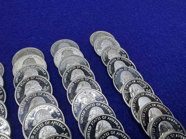 *1 ROLL 90% Silver Proof State Quarter -SILVER QUARTERS- *7.23 Troy Ounces*-GID1151590752