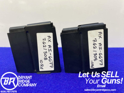 TWO 10-Round 7.62 / .308 *ACCURACY INTERNATIONAL AX SHORT-ACTION MAGAZINE*
