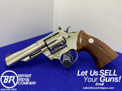1976 Colt Trooper MK III .357Mag Nickel 4" *PREMIUM DOUBLE-ACTION REVOLVER*