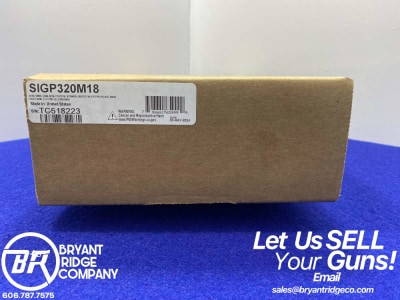 Sig Sauer P320 M18 9mm Coyote PVD 3.9" *U.S. MILITARY OVERRUN "TC" Prefix*-GID1166506907