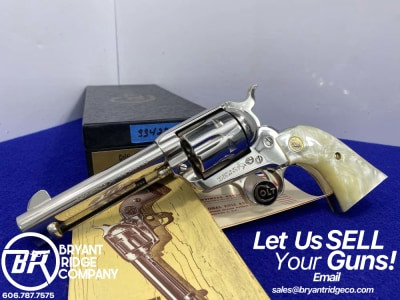 1960 Colt Single Action Army .45 Nickel 4.75" *DESIRABLE EARLY SECOND GEN*