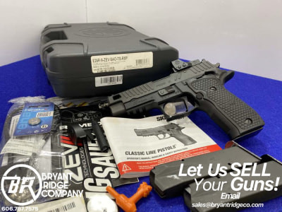 Sig Sauer P226 ZEV 9mm Black 4.9" *PERFORMANCE-FOCUSED PISTOL*-GID1168288204