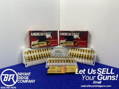7.62x51 NATO Federal American Eagle 168gr  (100 Rounds) *QUALITY AMMO LOT*-GID1168290577