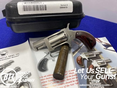 North American Arms Sidewinder .22 Mag Stainless 1.5" *MINI-REVOLVER* 