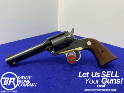 1971 Ruger Bearcat .22 LR Blue 4" *COMPACT SINGLE-ACTION REVOLVER*