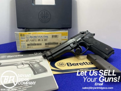 1989 Beretta 92FS 9mm Black 4.9" *WORLD RENOWNED ITALIAN-MADE HANDGUN*