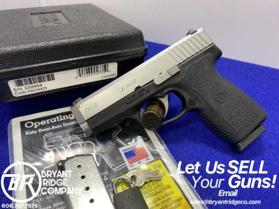 Kahr Arms CW9 9mm Stainless 3 1/2" *AMAZING MULTI-PURPOSE HANDGUN*