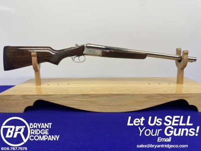 E.R. Amantino/Stoeger Coach Gun 12Ga Nickel *AWESOME WESTERN-STYLE SHOTGUN*